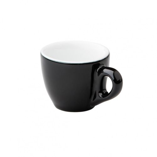 Style Espresso Kop 7 cl. met zwarte kleur en mogelijkheid tot bedrukken